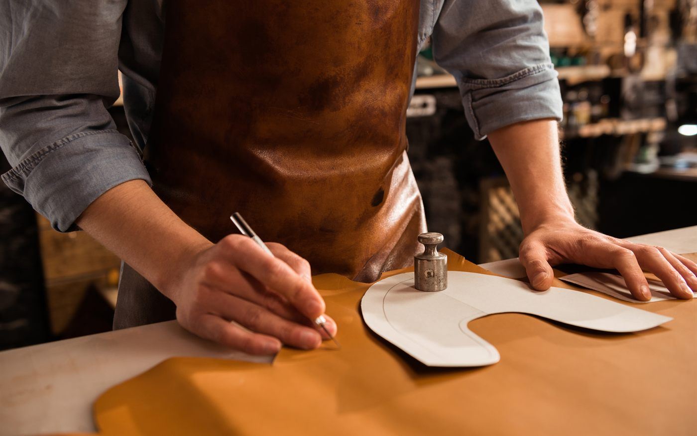 A maker at work
